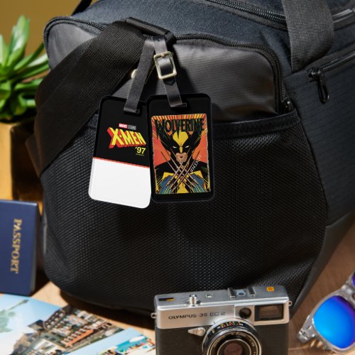 Wolverine Comic Book Cover Style Graphic Luggage Tag
