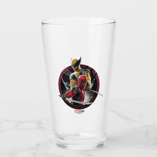 Wolverine  Deadpool in Slashed Icon Glass