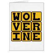 Wolverine, Ferocious Mammal (Front)