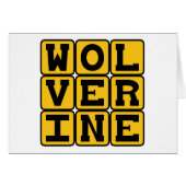 Wolverine, Ferocious Mammal (Front Horizontal)