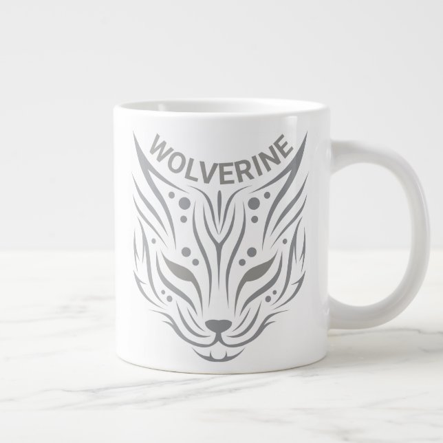 Wolverine Giant Coffee Mug (Right)