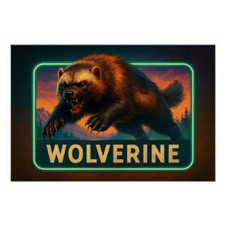Wolverine Poster Print