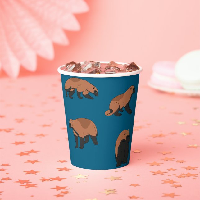 Wolverines  paper cups (Insitu)