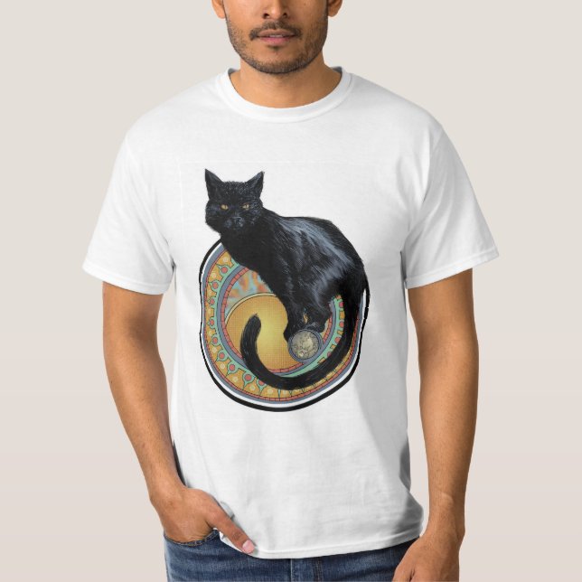 Wolverton Black Cat T-Shirt (Front)
