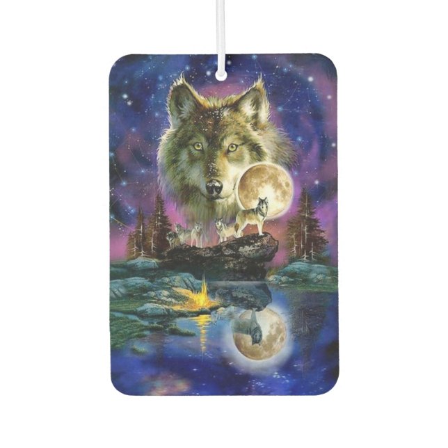 Wolves Air Freshener (Front)