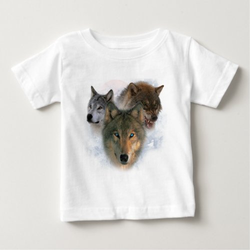 Wolves Baby T_Shirt