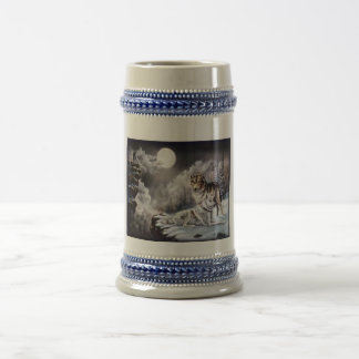 wolves beer stein