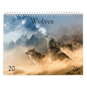 Wolves calendar