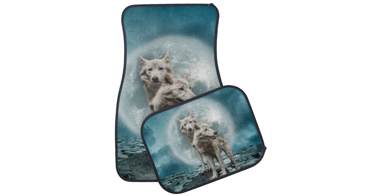 Wolves Car Floor Mat | Zazzle