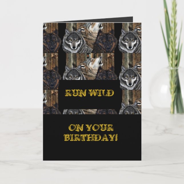 WOLVES  CARD (Front)