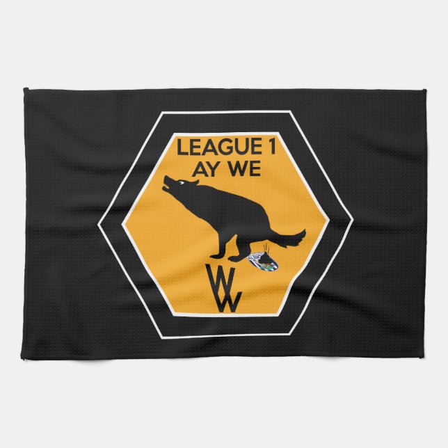 Wolves FC Kitchen Towel (Horizontal)