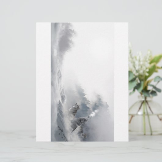 Wolves Howl At The Moon (Standing Front)