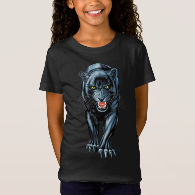Wolves in 3D Graphic Design T-Shirt (Front)