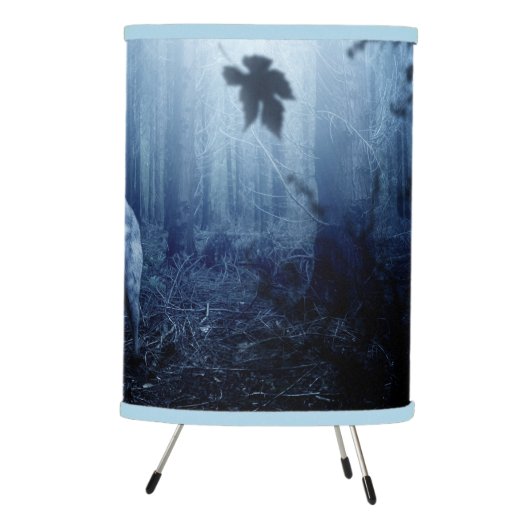 Wolves In The Forest Zen Table Lamp (Right)