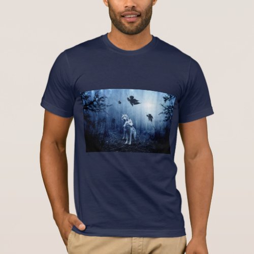 wolves in the woods T_shirt