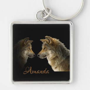 Wolves Keychain