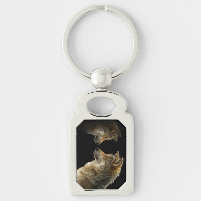 Wolves Keychain (Front)