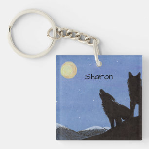 Wolves Keychain