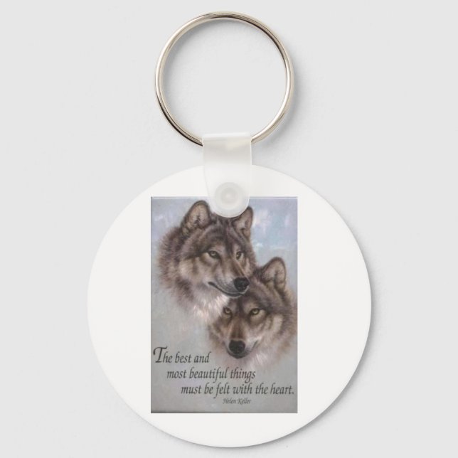 Wolves Keychain (Front)