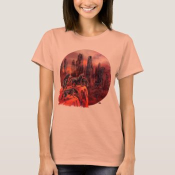 Wolves Of Future Past T-shirt by themonsterstore at Zazzle