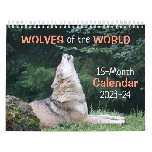 Wolves of the World 2023_24 Calendar 15_Month