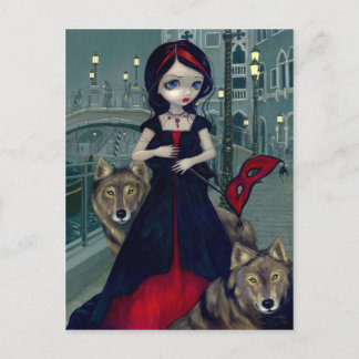"Wolves of Venice" Postcard