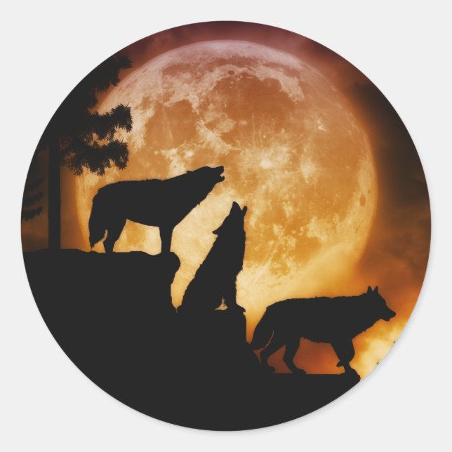 Wolves Peak Stickers (Front)