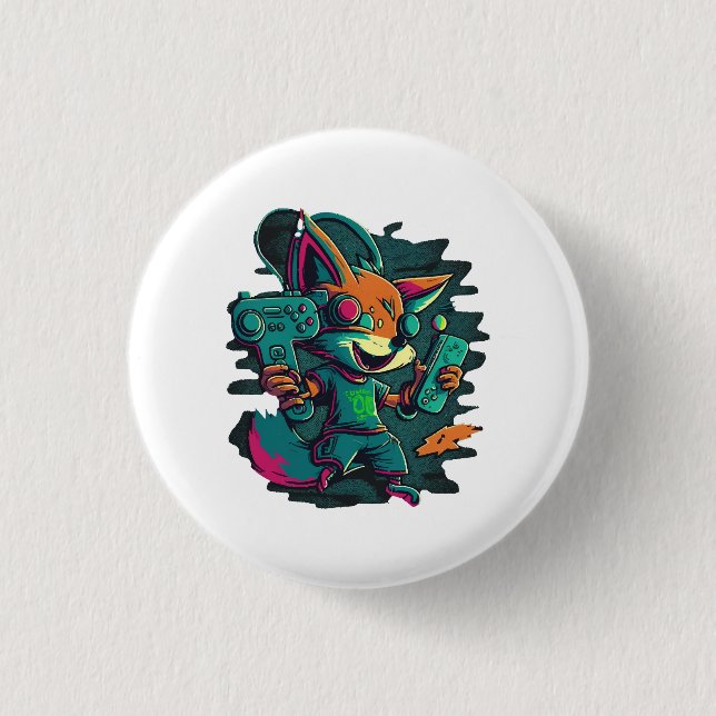 Wolves play games button (Front)