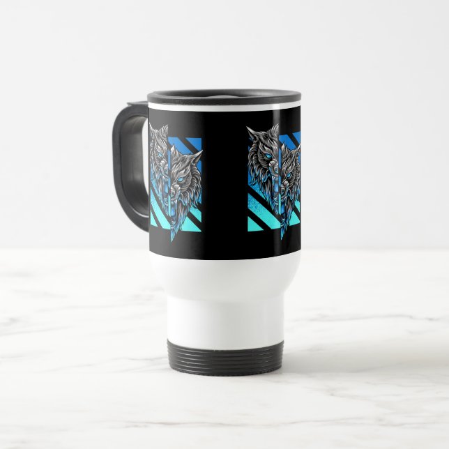 Wolves  travel mug (Front Left)