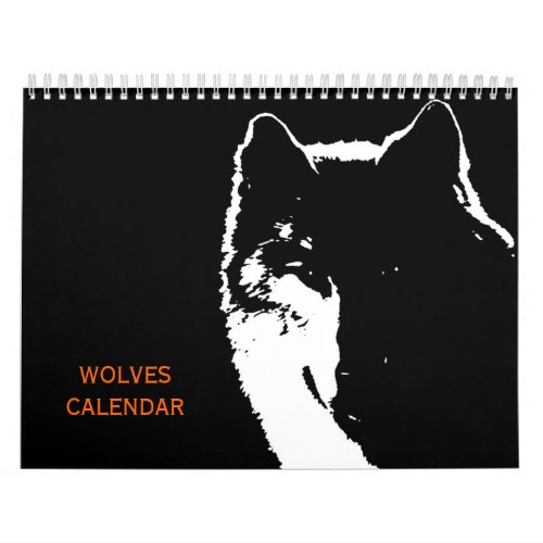 Wolves _ Wild Animals Calendar
