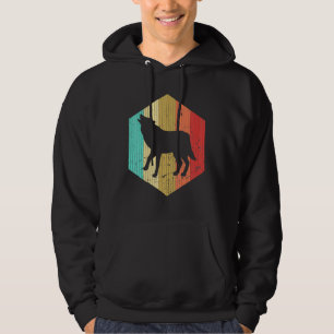 Wolves Wolf Vintage Cool Wolves Wolf Zoo Animal Hoodie