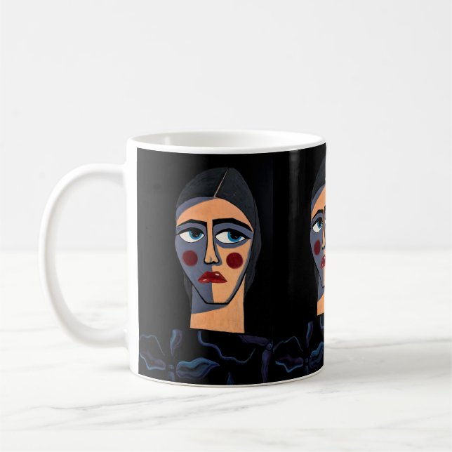 "Woman (102)" Coffee Mug (Left)