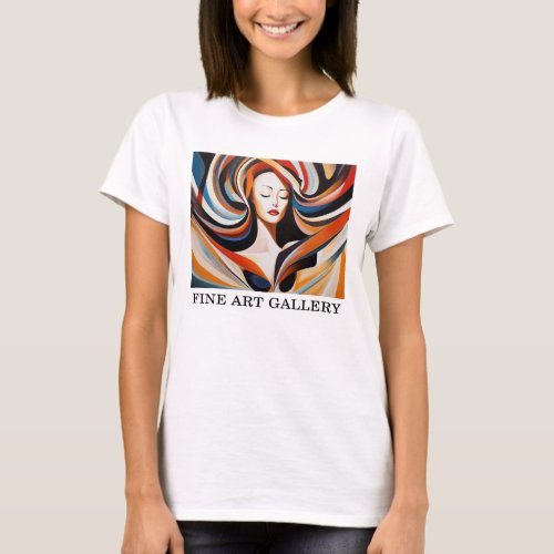 Woman Abstract Painting Fine Art 10 T_Shirt T_Shirt