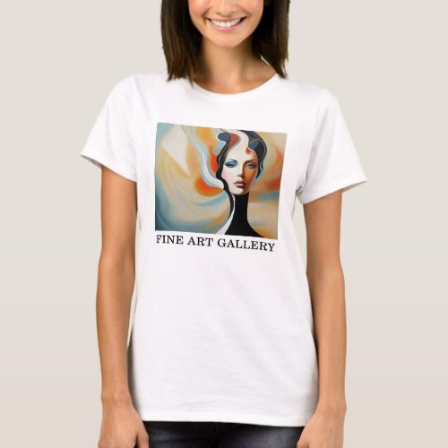 Woman Abstract Painting Fine Art 14 T_Shirt T_Shirt