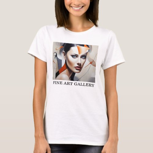 Woman Abstract Painting Fine Art 15 T_Shirt T_Shirt