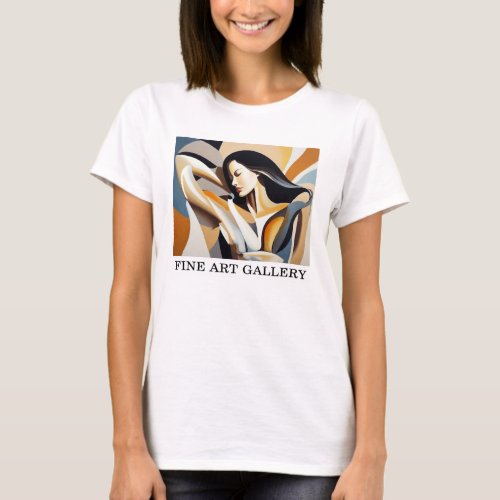 Woman Abstract Painting Fine Art 17 T_Shirt T_Shirt