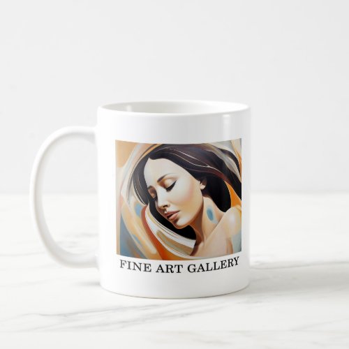 Woman Abstract Painting Fine Art 30   Coffee Mug