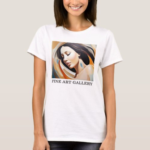 Woman Abstract Painting Fine Art 30 T_Shirt T_Shirt