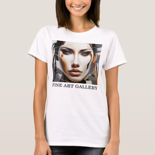 Woman Abstract Painting Fine Art 6 T_Shirt T_Shirt