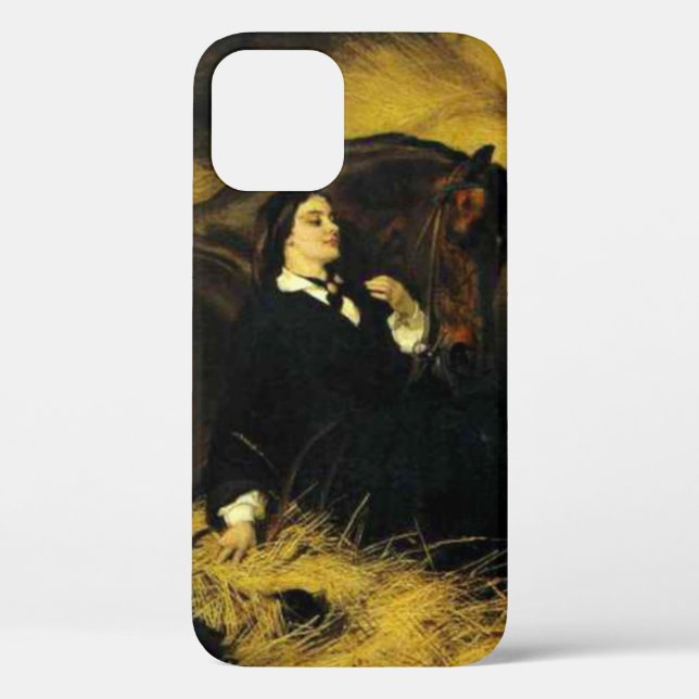 Woman and Horse Case-Mate iPhone Case (Back)