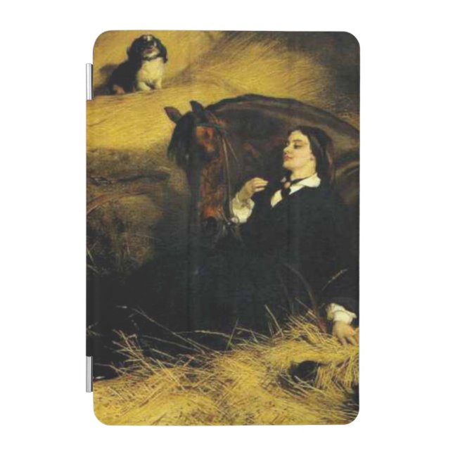 Woman and Horse iPad Mini Cover (Front)