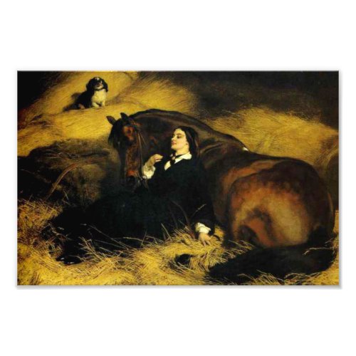 Woman and Horse Photo Print
