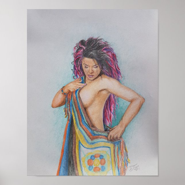 Woman Artwork Poster (Front)