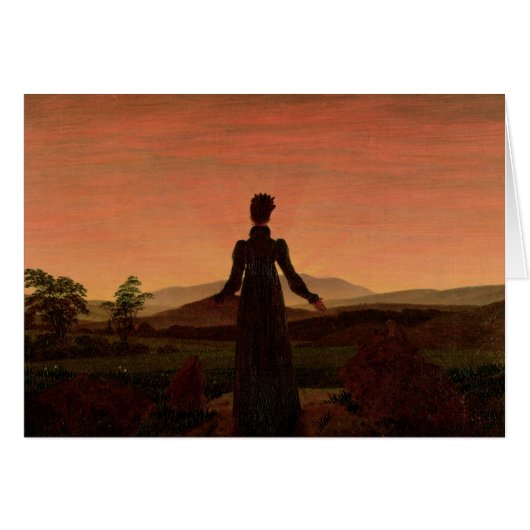 Woman at dawn (Front Horizontal)