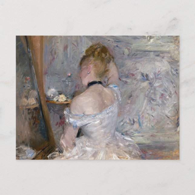 Woman at Her Toilette | Berthe Morisot Postcard (Front)