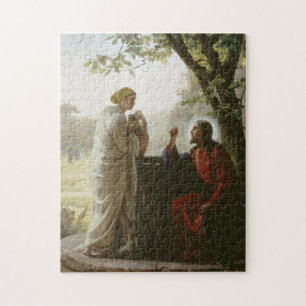 Woman at the Well by Carl Bloch Jigsaw Puzzle