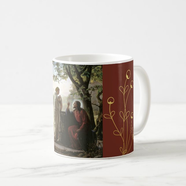 Woman at the Well by Carl Bloch, Religious Coffee Mug (Front Right)
