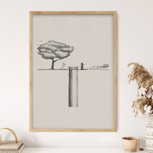 Woman at the Well, John 4:4-26, Jesus Art, Jesus Poster