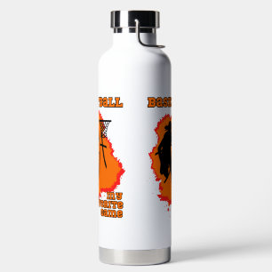 Woman Basketball Player Favorite Game  Water Bottle