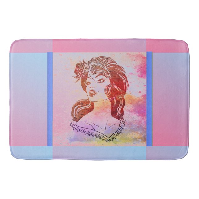 Woman Bath Mat (Front)
